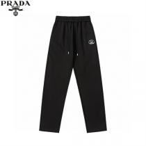 プラダ コピー スウェットパンツ ロゴパッチ付き シンプル＆ラグジュアリー PRADA
