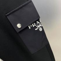 プラダ 偽物 カーゴジョガーパンツ フラップポケット×ロゴ刺繍 機能性×ストリート PRADA