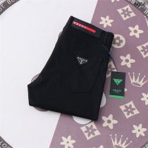 PRADA スーパーコピー デニムパンツ スリムフィット×レッドラインタグ 洗練されたデザイン プラダ