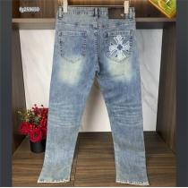 クロムハーツ コピー ジーンズ ライトブルー×ヴィンテージウォッシュ クロムハーツ CHROME HEARTS