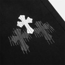 CHROME HEARTS コピー ジーンズ クロスパッチ×ダメージ加工 クラシック×ストリート クロムハーツ