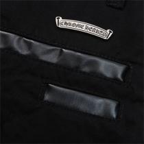 クロムハーツ スーパーコピー ジーンズ クロスレザーパッチ×ストレートシルエット シックで洗練 CHROME HEARTS
