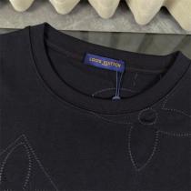 LOUIS VUITTON コピー Tシャツ エンボス加工モノグラム リラックスフィット 上質コットン ルイヴィトン