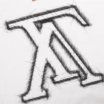 LOUIS VUITTON スーパーコピー Tシャツ LVロゴ 星グラフィック シンプル 洗練デザイン ルイヴィトン