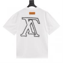 LOUIS VUITTON スーパーコピー Tシャツ LVロゴ 星グラフィック シンプル 洗練デザイン ルイヴィトン