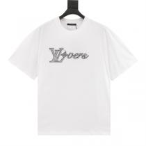 LOUIS VUITTON スーパーコピー Tシャツ LVロゴ 星グラフィック シンプル 洗練デザイン ルイヴィトン