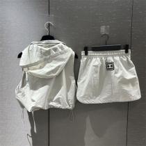 CH 偽物 セットアップ スポーティ ブラック カーキ ドローコード CH
