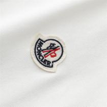モンクレール 偽物 ポロシャツ ストライプ ロゴパッチ スタイリッシュ カジュアル モンクレール 