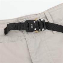 DIOR スーパーコピー ショートパンツ ストラップ ベルト ドローコード アウトドア スタイリッシュ ディオール