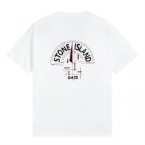 STONE ISLAND スーパーコピー Tシャツ ロゴグラフィック 大きなデザイン ストリートファッション シンプル ストーンアイランド