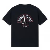 STONE ISLAND スーパーコピー Tシャツ ロゴグラフィック 大きなデザイン ストリートファッション シンプル ストーンアイランド