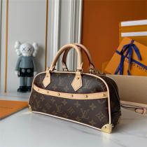 ルイヴィトン コピー ハンドバッグ カラフル モノグラム ホワイト ブラック ストラップ LOUIS VUITTON