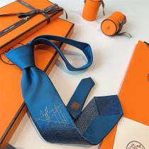 エルメス コピー ネクタイ エレガント シルク 金色ライン ビジネス フォーマル ギフトボックス付き HERMES