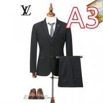 ルイヴィトン 偽物 2点セット スーツ ロゴ スリムフィット エレガント ビジネス LOUIS VUITTON