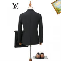 ルイヴィトン 偽物 2点セット スーツ ロゴ スリムフィット エレガント ビジネス LOUIS VUITTON
