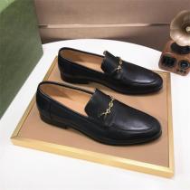 Gucc1 スーパーコピー ビジネスシューズ ホースビット ローファー GGメッシュ レザーコンビ 快適 Gucc1
