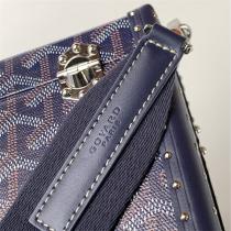 GOYARD コピー ショルダーバッグ トランク型 ハードケース風 メタルロック付き ゴヤール