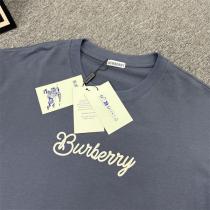 BURBERRY コピー 半袖tシャツ ヴィンテージ ロゴ刺繍 カジュアル バーバリー