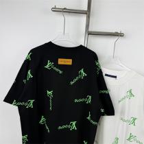 ルイヴィトン 偽物 モノグラムtシャツ ネオングリーン ストリート 人気 LOUIS VUITTON