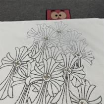 クロムハーツ スーパーコピー 半袖tシャツ クロスデザイン ストリート 人気 CHROME HEARTS