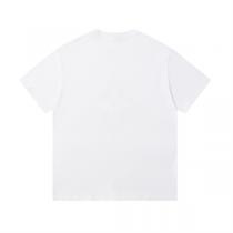プラダ スーパーコピー 半袖Tシャツ 定番ロゴ ロープ柄 クルーネック カジュアル PRADA