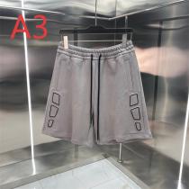 プレミアム バレンシアガ 偽物 ハーフパンツ 幾何学ラインデザイン ブラック BALENCIAGA