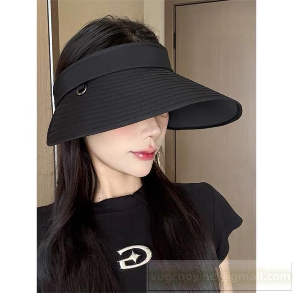ディオール 偽物 サンバイザー 空顶帽 レディース 夏用遮陽帽 クリスチャン DIOR