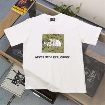 ザノースフェイス スーパーコピー Tシャツ アウトドアマップ風ロゴプリント THE NORTH FACE