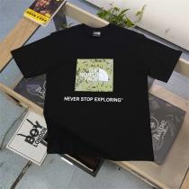 ザノースフェイス スーパーコピー Tシャツ アウトドアマップ風ロゴプリント THE NORTH FACE