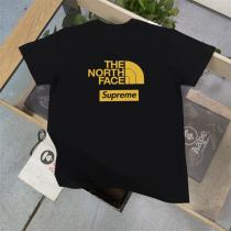 ノースフェイス 偽物 Tシャツ SUPREMEコラボ ロゴプリント カジュアル THE NORTH FACE