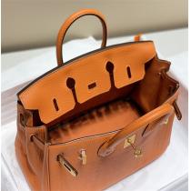 2026人気ランキング HERMES Birkin Bagエルメスバーキンバッグコピーオレンジ色高品質入手困難アイテム