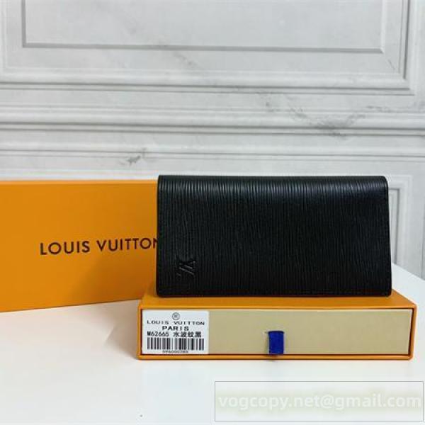 LOUIS VUITTON スーパーコピー 財布 エピレザー ブラックフォールド シグネチャーモデル ルイヴィトン