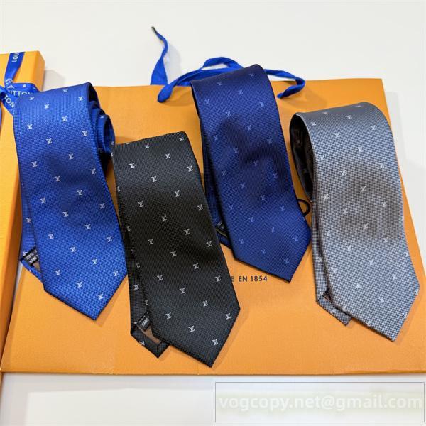 ルイヴィトン コピー ネクタイ ミニモノグラム柄 シルクスリムスタイル 多色展開 話題 LOUIS VUITTON