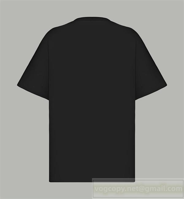 モンクレール 偽物 Tシャツ クラシックロゴ シンプルデザイン ネイビー