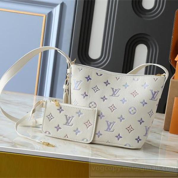LOUIS VUITTON 偽物 ショルダーバッグ パステルモノグラム  ミニバケット＆コインポーチ クロスボディ ルイヴィトン