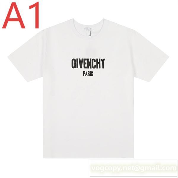 ジバンシィ コピー シンプルロゴTシャツ メンズ レディース兼用 高品質レプリカ 半袖 多色展開 GIVENCHY