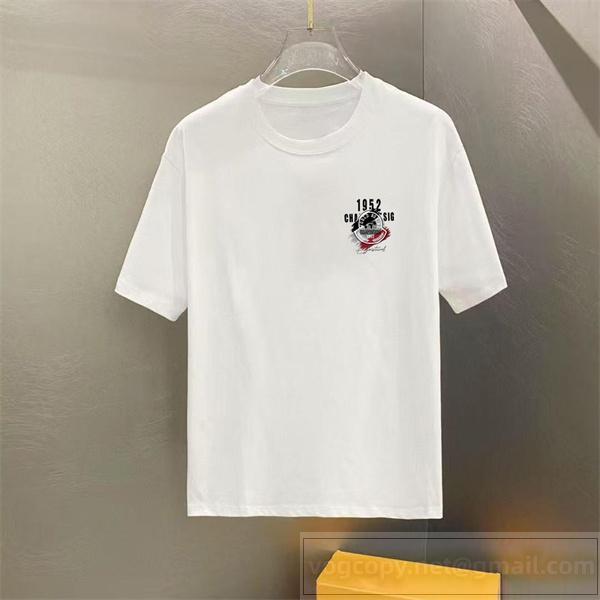  MONCLER スーパーコピー Tシャツ 1952 話題 グラフィックプリント コットンTシャツ 期間限定 モンクレール