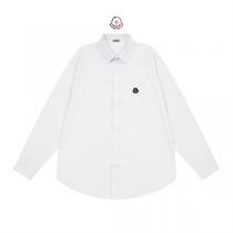 モンクレール 偽物 シャツ ワンポイントロゴ入り 長袖シンプル ビジネス＆カジュアル両用 MONCLER