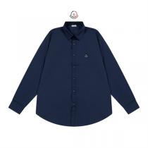 モンクレール 偽物 シャツ ワンポイントロゴ入り 長袖シンプル ビジネス＆カジュアル両用 MONCLER