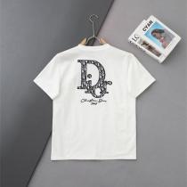 ディオール コピー オブリークロゴバックプリント Tシャツ モノグラム風 モードスタイル クリ DIOR