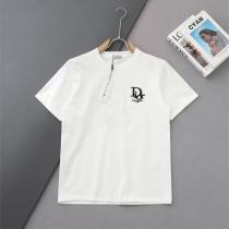 ディオール コピー オブリークロゴバックプリント Tシャツ モノグラム風 モードスタイル クリ DIOR