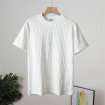 ディオール スーパーコピー Tシャツ 総柄モノグラムジャカード Vネック仕様 高級立体織りデザイン DIOR