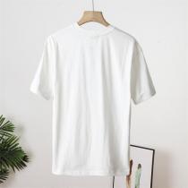MONCLER スーパーコピー Tシャツ 立体ロゴ刺繍 シンプルモードなワンポイントデザイン モンクレール