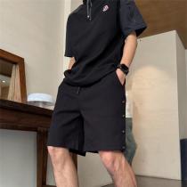 MONCLER コピー ハーフパンツ サイドジップデザイン シンプル×スポーティー プレミアム モンクレール