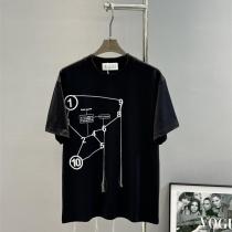 メゾン マルジェラ'' コピー Tシャツ 抽象的図形プリント デザイン性抜群のアートロゴ モード Maison Margiela