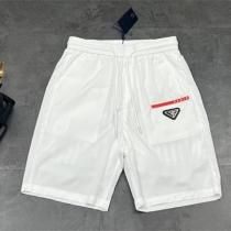 新登場 PRADA コピー 三角ロゴパッチ付きテクニカルショートパンツ プラダ