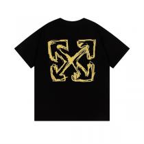 Off-White スーパーコピー Tシャツ ハンドドロースタイル アローバックプリント＆ミニロゴ オフホワイト