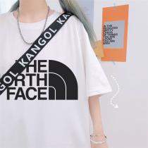 THE NORTH FACE コピー Tシャツ ビッグロゴプリント オーバーサイズスタイル ザノース・フェイス