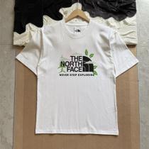 THE NORTH FACE コピー Tシャツ ナチュラルロゴ グラフィックデザイン ザ・ノース・フェイス