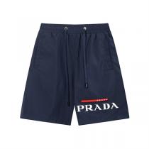  売れ筋 プラダ コピー ハーフパンツ ロゴプリント入り シンプルラグジュアリーデザイン PRADA